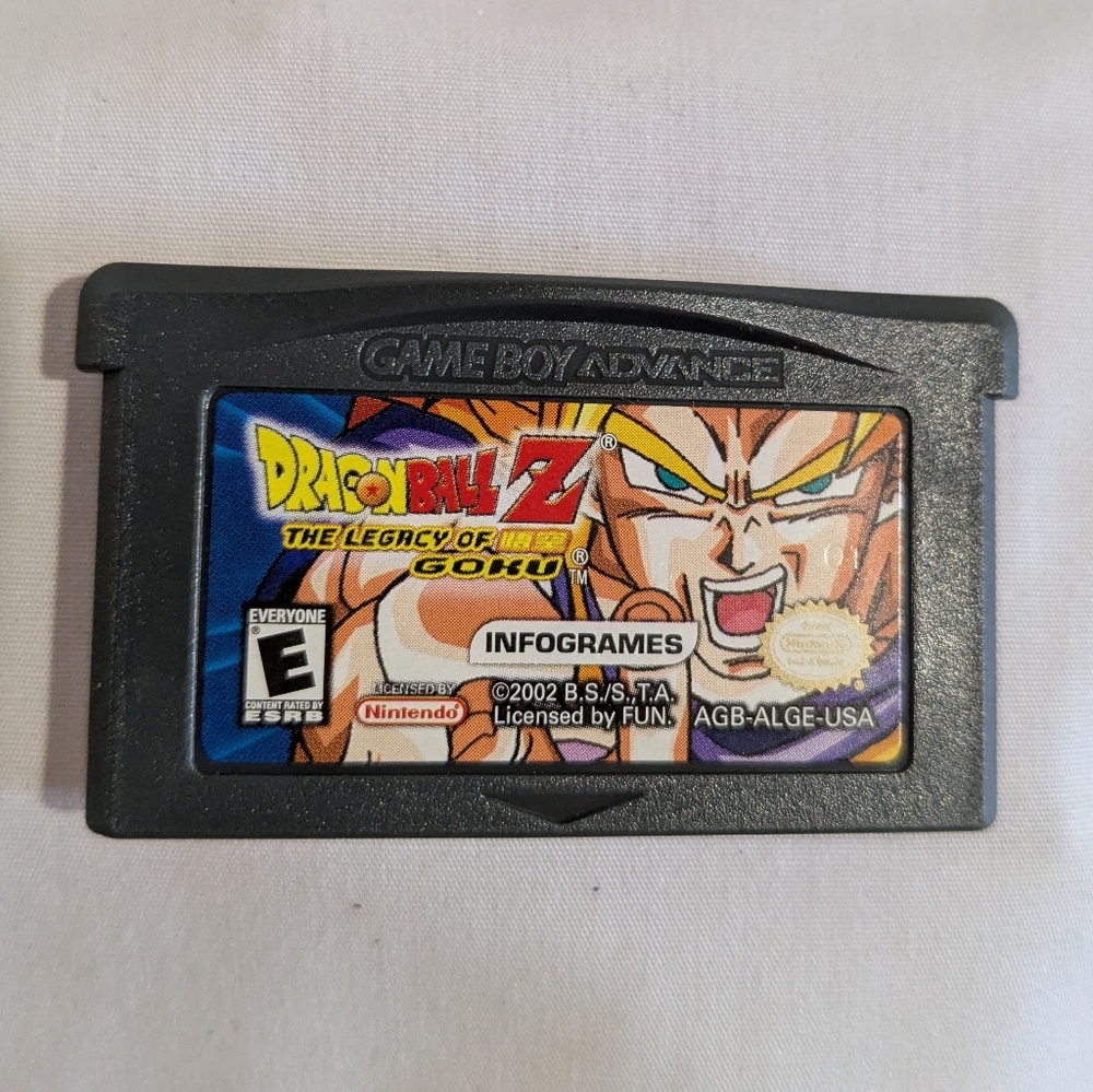 Dragonball Z Game The Legacy Of Goku Nintendo Game Boy Advance GBA 2002